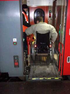 Фирменный поезд "Сура" – полная доступность для пассажиров с физическими ограничениями