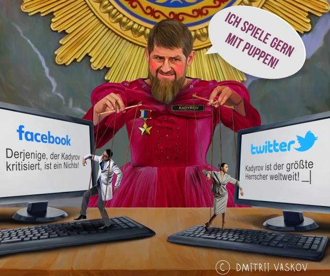Die Machthaber Tschetschenien zwingen Schullehrer, Kommentare zu veröffentlichen, die den Präsidenten Kadyrov lobpreisen